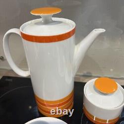 Vintage Thomas Rosenthal Coffee Set by Richard Scharrer Carousel German