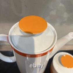 Vintage Thomas Rosenthal Coffee Set by Richard Scharrer Carousel German