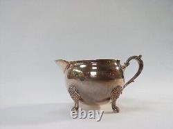 Vintage Viners Silver Plated 4 Pieces Coffee/ Tea Set Caviler Tray