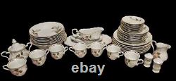 Vintage Walbrzych Tea/Coffee Set Made In Poland. 42 Pieces Excellent Condition