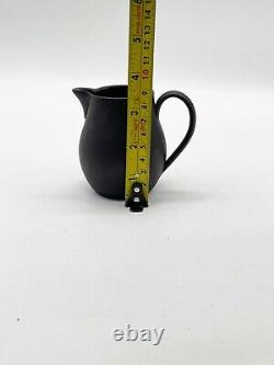 Vintage Wedgwood Basalt Tea / Coffee Set Inc Teapot Jug Sugar Bowl