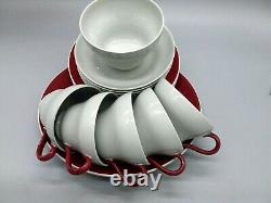 Vintage Wedgwood Etruria Windsor Grey Tea Set Coffee Service England