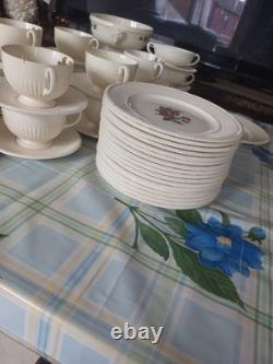 Vintage Wedgwood Moss Rose Of Etruria &Barlaston Dinner &tea or Coffee T4 £100