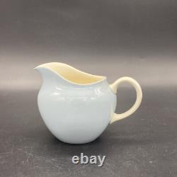 Vintage Wedgwood Of Etruria Summer Sky Coffee Espresso Set Blue White 1950's