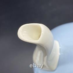 Vintage Wedgwood Of Etruria Summer Sky Coffee Espresso Set Blue White 1950's