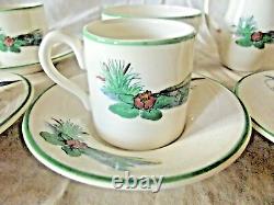 Vintage Wemyss Plichta Bovey Tracey Part Coffee Set Mallard Design 1952