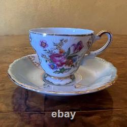 Vintage Yamayo Coffee Cups, Milk & Sugar Set
