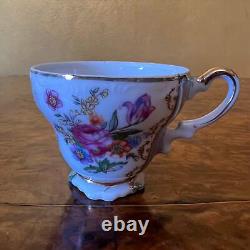 Vintage Yamayo Coffee Cups, Milk & Sugar Set