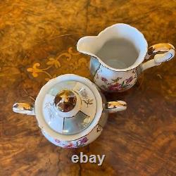Vintage Yamayo Coffee Cups, Milk & Sugar Set