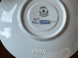 Vintage/antique Royal Copenhagen chic handmade coffee set, marked