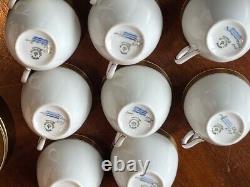 Vintage/antique Royal Copenhagen chic handmade coffee set, marked