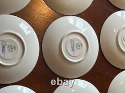 Vintage/antique Royal Copenhagen chic handmade coffee set, marked