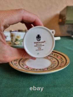 Vintage bone china coffee cups saucers