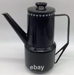 Vintage coffee pot Set Creamer Sugar Bowl Glue & Marstrand, Danish 1960s