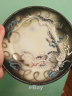 Vintage dragon tea/coffee set of 25th Hand Painted in Japan. Very good condition