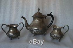 Vintage silver Sterling coffee set, early 19s, 1030 gram