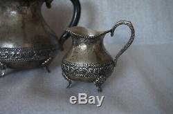 Vintage silver Sterling coffee set, early 19s, 1030 gram