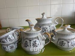 Vintage soviet porcelain tea coffee set