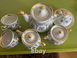 Vintage soviet porcelain tea coffee set