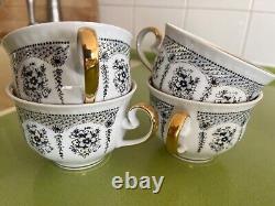 Vintage soviet porcelain tea coffee set
