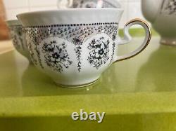 Vintage soviet porcelain tea coffee set