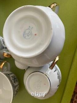 Vintage soviet porcelain tea coffee set