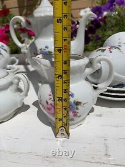 Vintage soviet porcelain tea/coffee set Eagle 4435, for 6 people