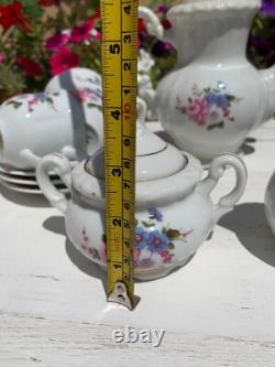 Vintage soviet porcelain tea/coffee set Eagle 4435, for 6 people