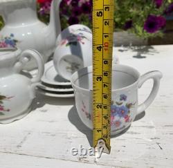 Vintage soviet porcelain tea/coffee set Eagle 4435, for 6 people