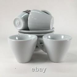 Vtg Lavazza Espresso Coffee Set Of 6 Cups/Saucers Collectible IPA Made in Italy