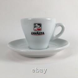 Vtg Lavazza Espresso Coffee Set Of 6 Cups/Saucers Collectible IPA Made in Italy