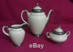 Vtg RW Rudolf Wachter COFFEE SET (POT & LID, CREAMER, SUGAR BOWL & LID) #RUW5