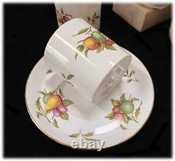 Vtg Spode Blenheim Y 7695 Full Demitasse Set 6 Cups Saucers Coffee Cream Sugar