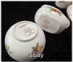 Vtg Spode Blenheim Y 7695 Full Demitasse Set 6 Cups Saucers Coffee Cream Sugar