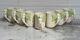 Vtg Vandor Imports 1979 Fairy Nymphs Winged Handle Coffee Cups Mugs Set 7 #773
