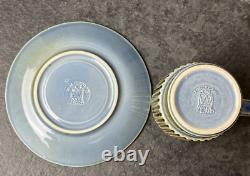 WADE IRISH Vintage Porcelain 14 Piece Coffee And/or Tea Set. Fantastic Colour