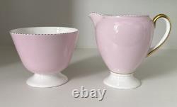 WEDGWOOD APRIL HARLEQUIN COFFEE SET DEMITASSE FOR 4 PERSONS 1950's RETRO