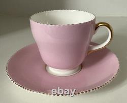 WEDGWOOD APRIL HARLEQUIN COFFEE SET DEMITASSE FOR 4 PERSONS 1950's RETRO