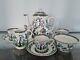 W R Midwinter 1930s Vintage Rare Indian Tree Coffee Set 13 Pieces Pot Cups