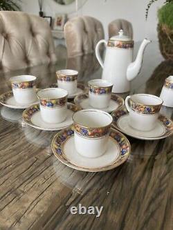 Wellington China Vintage Coffee Set Ref 5148