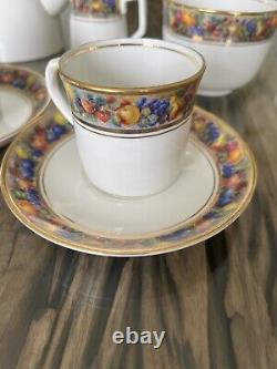 Wellington China Vintage Coffee Set Ref 5148