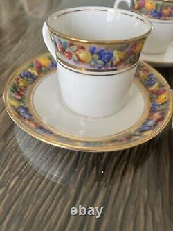 Wellington China Vintage Coffee Set Ref 5148