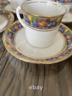 Wellington China Vintage Coffee Set Ref 5148