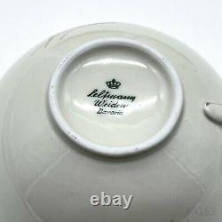 6x Vintage Seltmann Weiden Bavaria Porcelaine Coffee Cup And Saucer Toys Liane