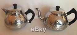 9 Pcs Vtg Des Années 1960 En Angleterre Swan Marque Cromalin Carlton Thé Et Café Set