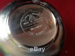 9 Pcs Vtg Des Années 1960 En Angleterre Swan Marque Cromalin Carlton Thé Et Café Set