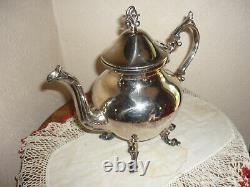 Birmingham Silver Co. Vintage 5 Pc. Ensemble Café/thé, Très Agréable