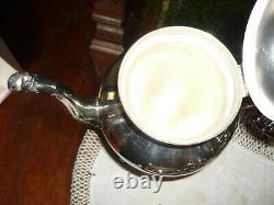 Birmingham Silver Co. Vintage 5 Pc. Ensemble Café/thé, Très Agréable