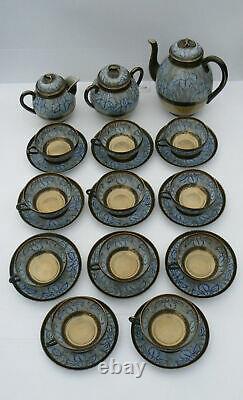 Café Vintage Japonais Fine Tea Rare Set Rs Fabriqué Au Japon Soleil Levant
