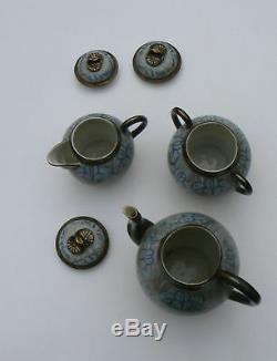 Café Vintage Japonais Fine Tea Rare Set Rs Fabriqué Au Japon Soleil Levant